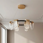 Modern Minimalist Circular Metal Chandelier Ceiling Light
