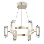 Modern Metal Minimalist Chandelier Ceiling Light