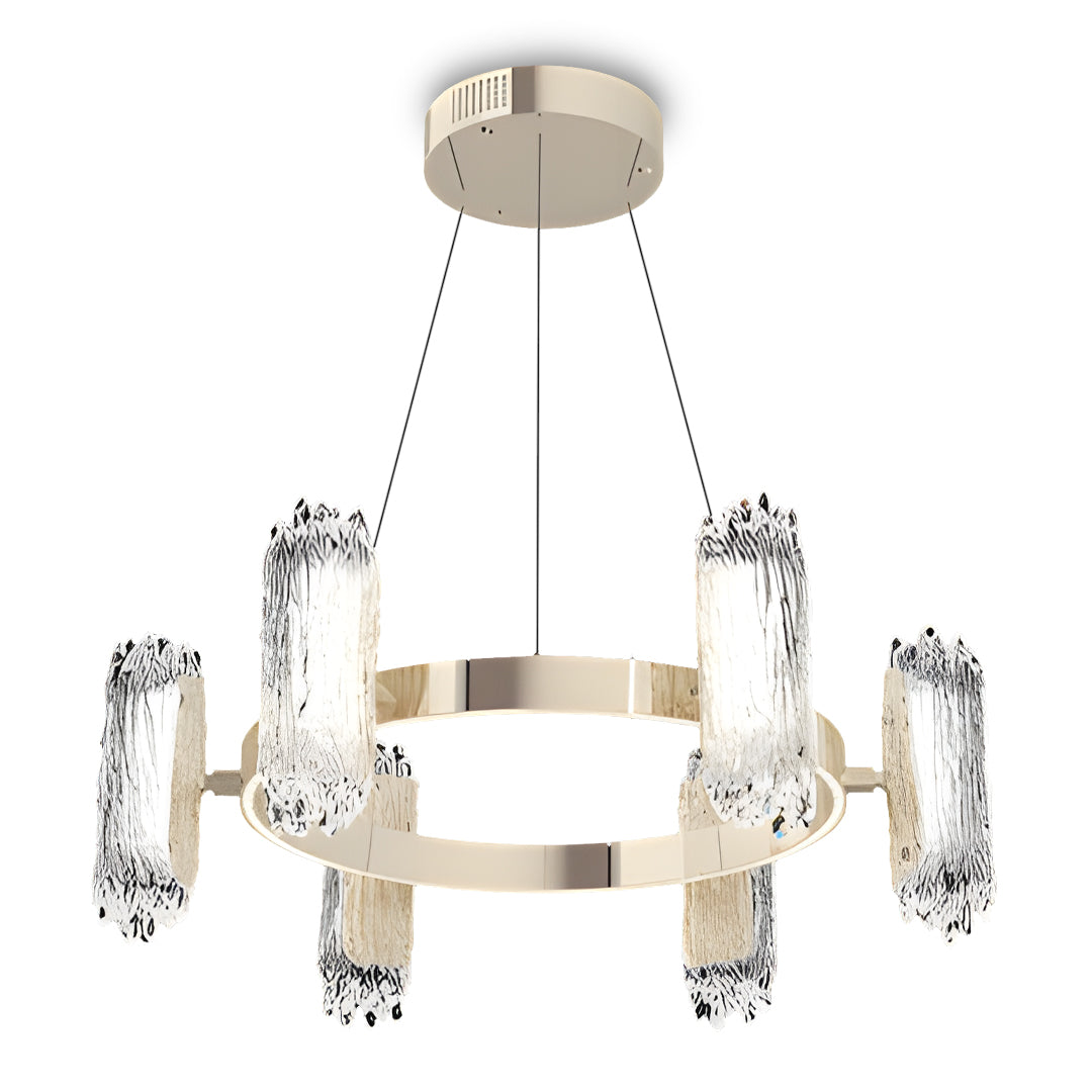 Modern Metal Minimalist Chandelier Ceiling Light