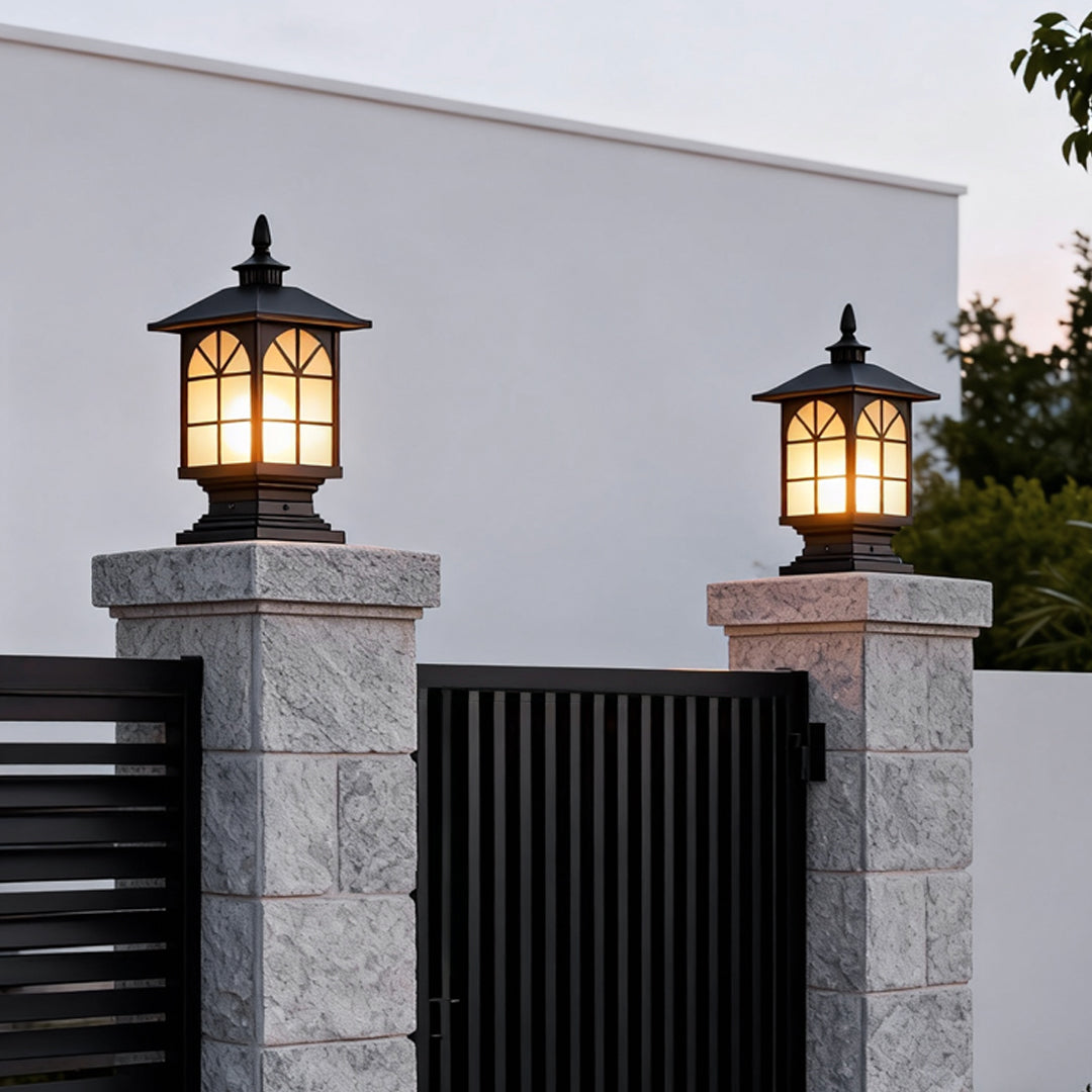 Modern Waterproof Outdoor Street Light Pillar