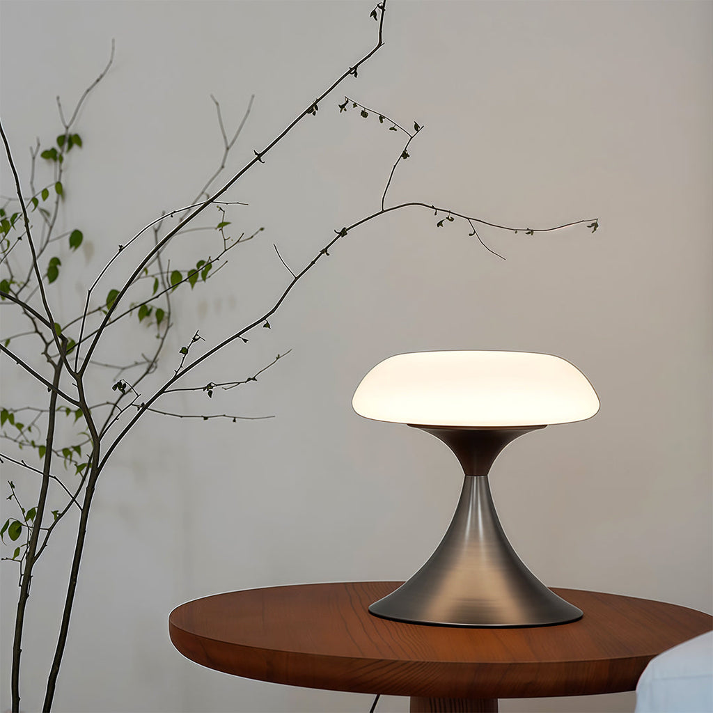 Elegant Retro Mushroom Table Lamp - Atmospheric Home Decor
