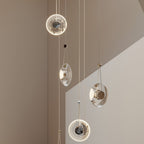 Modern Clear Pendant Ceiling Light - Minimalist Design
