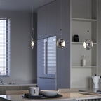 Modern Clear Pendant Ceiling Light - Minimalist Design