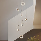 Modern Clear Pendant Ceiling Light - Minimalist Design