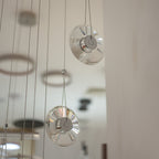 Modern Clear Pendant Ceiling Light - Minimalist Design