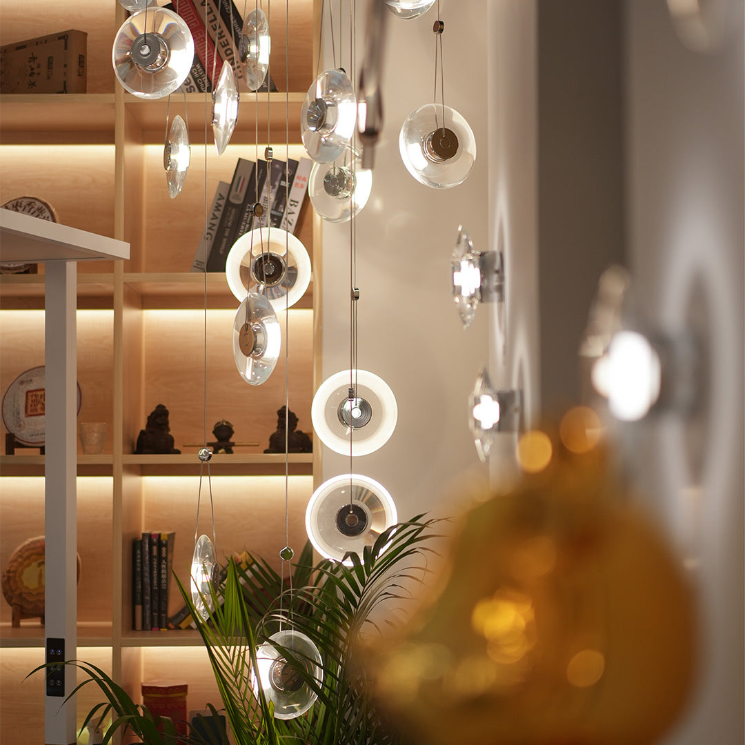 Modern Clear Pendant Ceiling Light - Minimalist Design