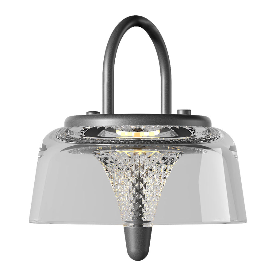 Solar-Powered Clear Pendant Lights - LED Hanging Fixtures