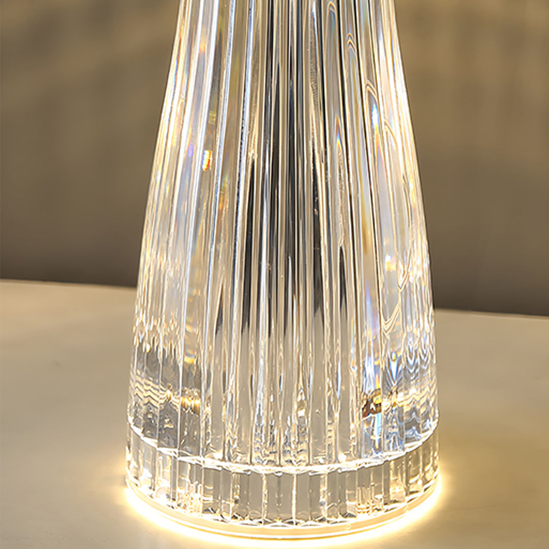 Transparent Acrylic Table Lamps - Portable Decorative Lighting
