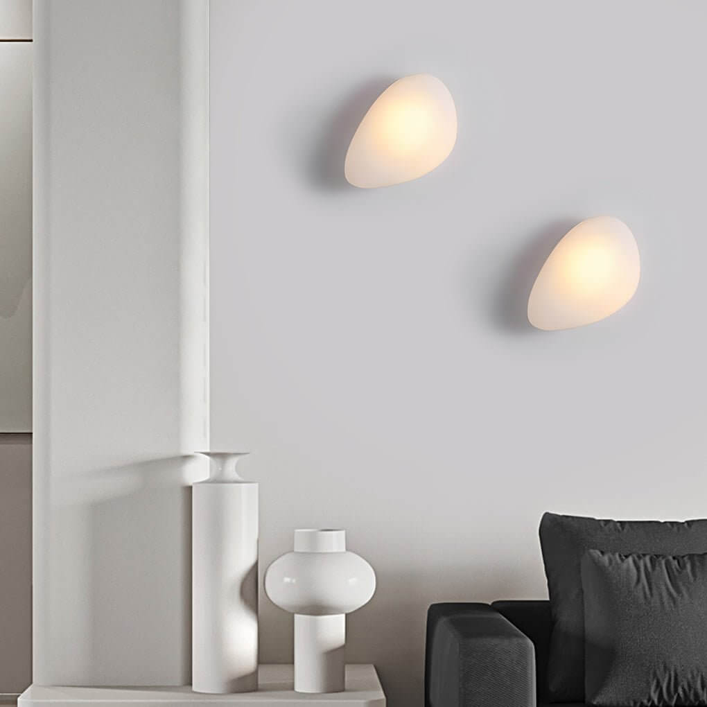 Modern Glass Pebbles Wall Lamp - Elegant Decorative Lighting