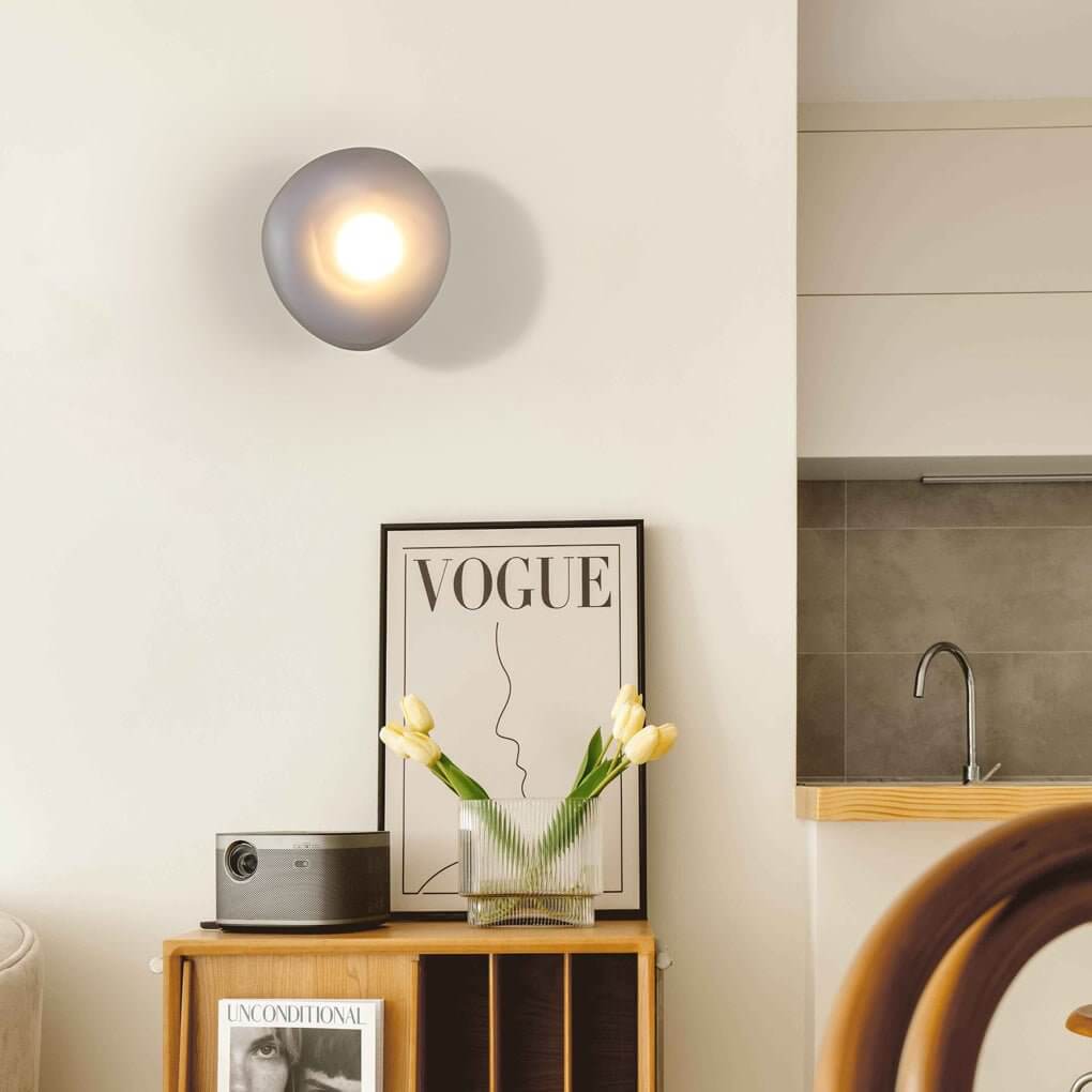 Modern Glass Pebbles Wall Lamp - Elegant Decorative Lighting