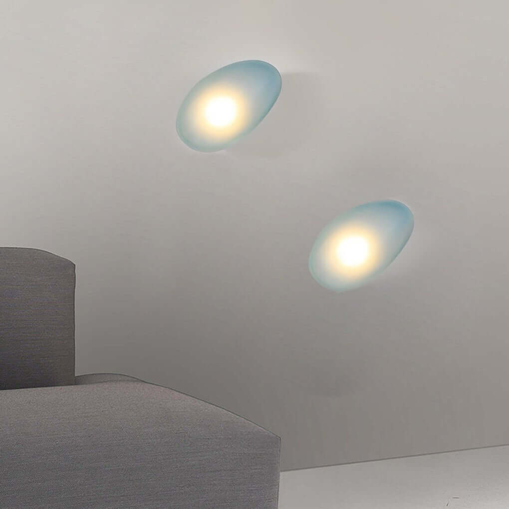 Modern Glass Pebbles Wall Lamp - Elegant Decorative Lighting