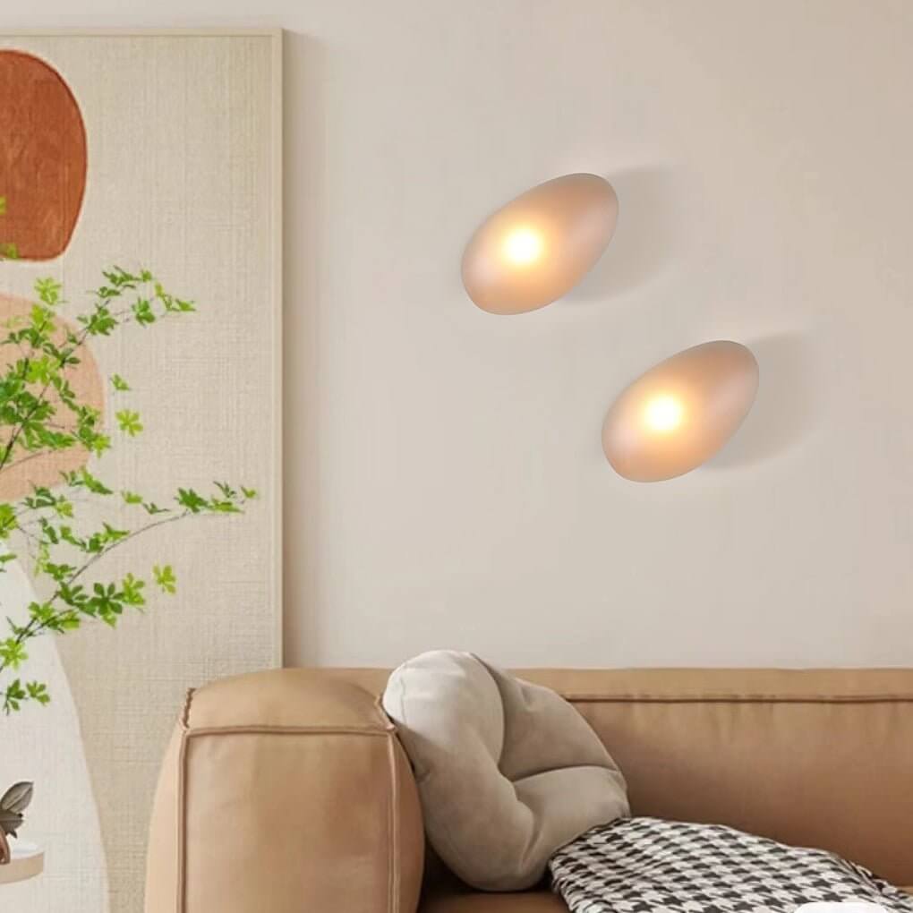 Modern Glass Pebbles Wall Lamp - Elegant Decorative Lighting