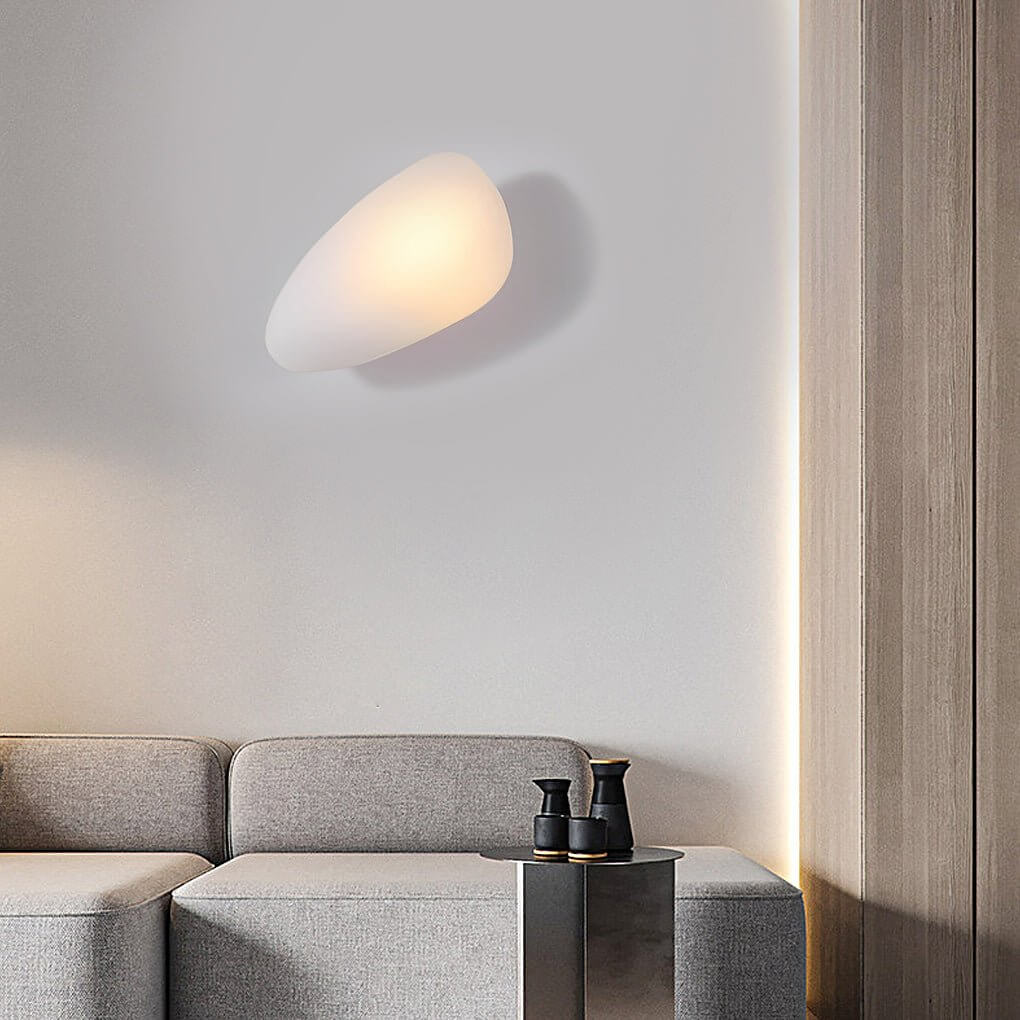 Modern Glass Pebbles Wall Lamp - Elegant Decorative Lighting