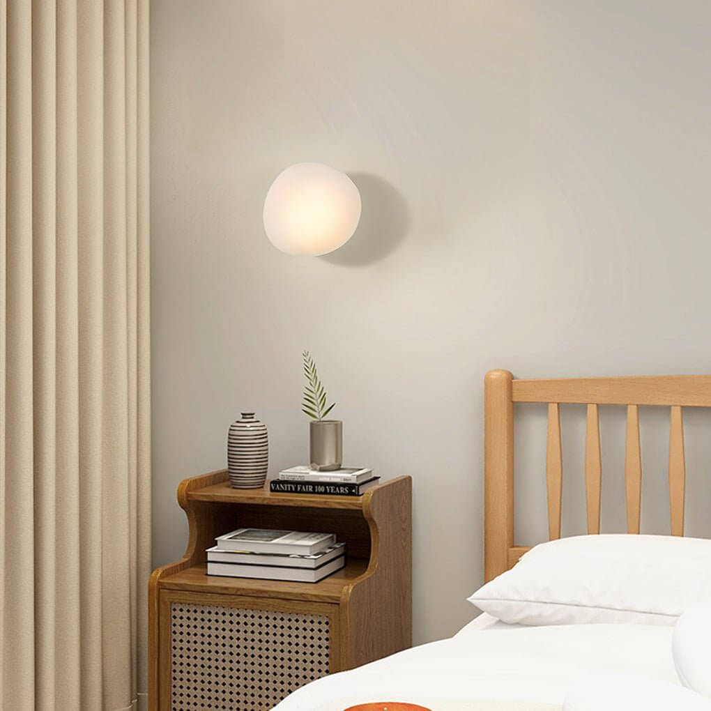 Modern Glass Pebbles Wall Lamp - Elegant Decorative Lighting