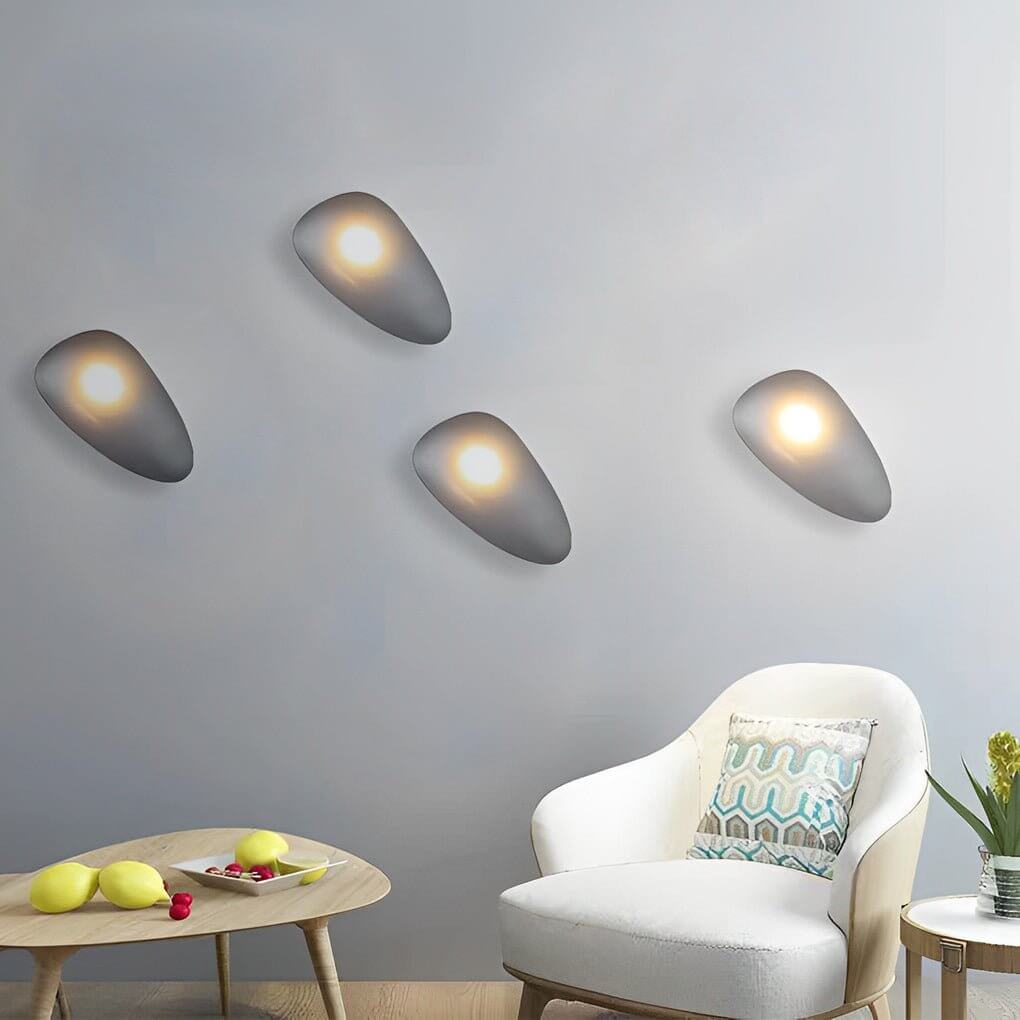 Modern Glass Pebbles Wall Lamp - Elegant Decorative Lighting