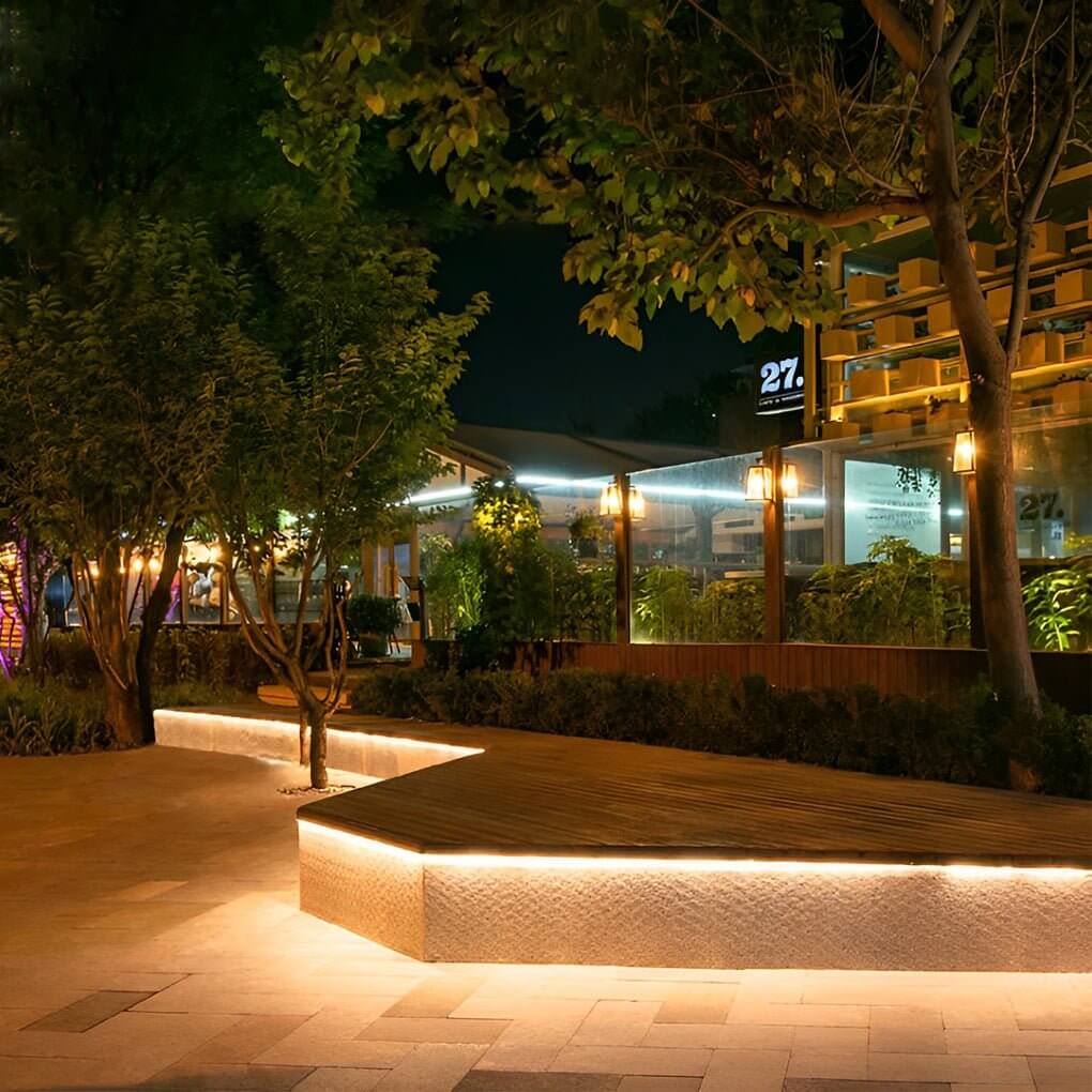 Premium Waterproof LED Outdoor Step Lights - Modern & Flexible Design