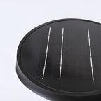 Modern Black LED Cylindrical Bollard Landscape Light