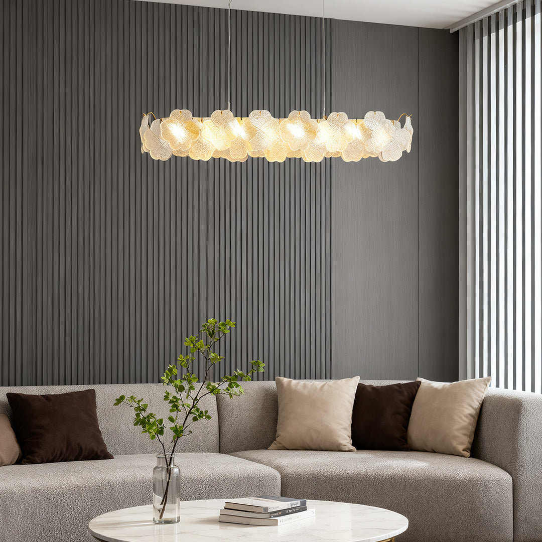 Premium French Floral Glass Chandeliers for Elegant Ceilings