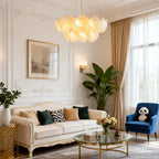 Premium French Floral Glass Chandeliers for Elegant Ceilings