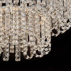 Modern Minimalist Crystal Chandelier - Luxury Ceiling Light