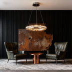 Premium Round Crystal Chandelier Ceiling Light