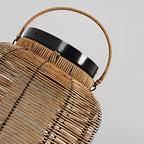 Premium Waterproof Solar LED Rattan Lanterns for Outdoor Use