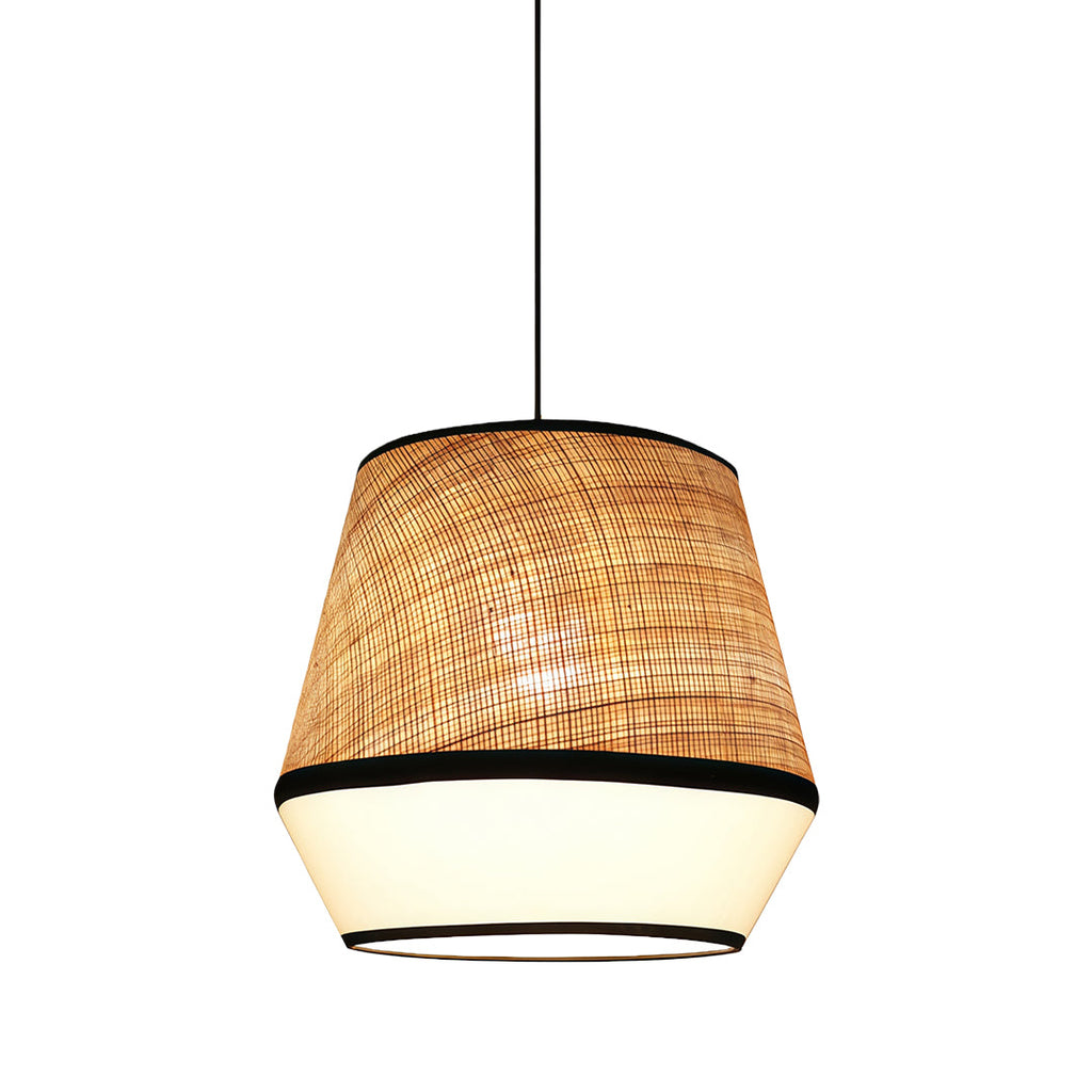 Japanese-Style Pendant Fabric Ceiling Light Shade