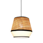 Japanese-Style Pendant Fabric Ceiling Light Shade