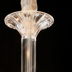 Elegant French Art Glass Ceiling Chandelier