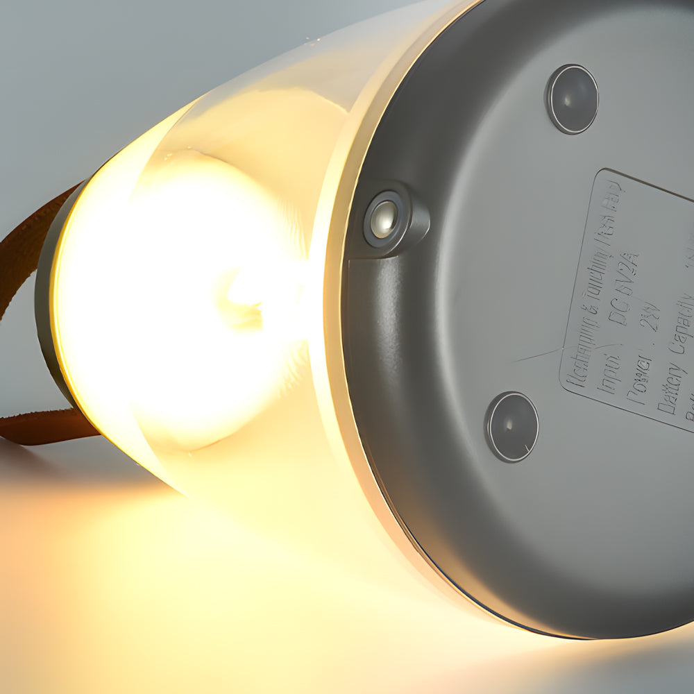Premium Portable Battery-Powered Outdoor Spiral LED Table Lamp