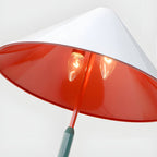 Vibrant Metal Triangle Table Lamp