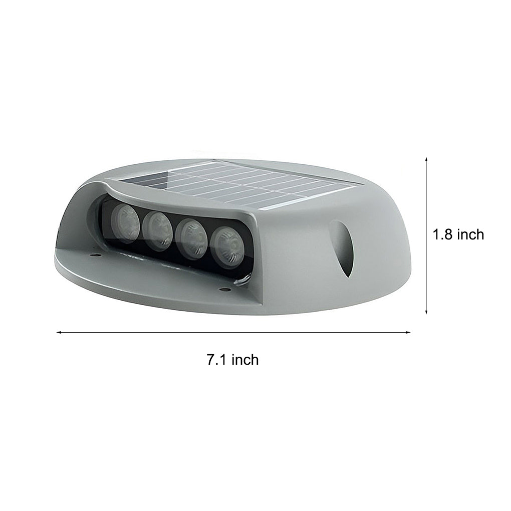 Solar-Powered LED Pathway Lights for Decks and Landscapes