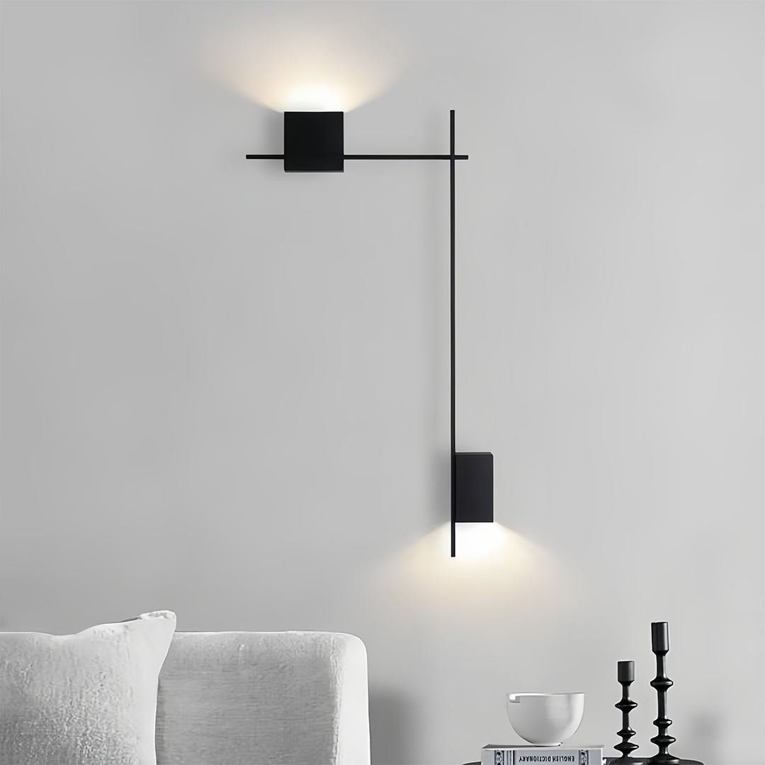 Modern Minimalist Rectangular Wall Lamp Set - Elegant Decor Lighting