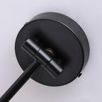 Cone-Shaped Wood Wall Sconce - 1-Light Swing Arm Fixture