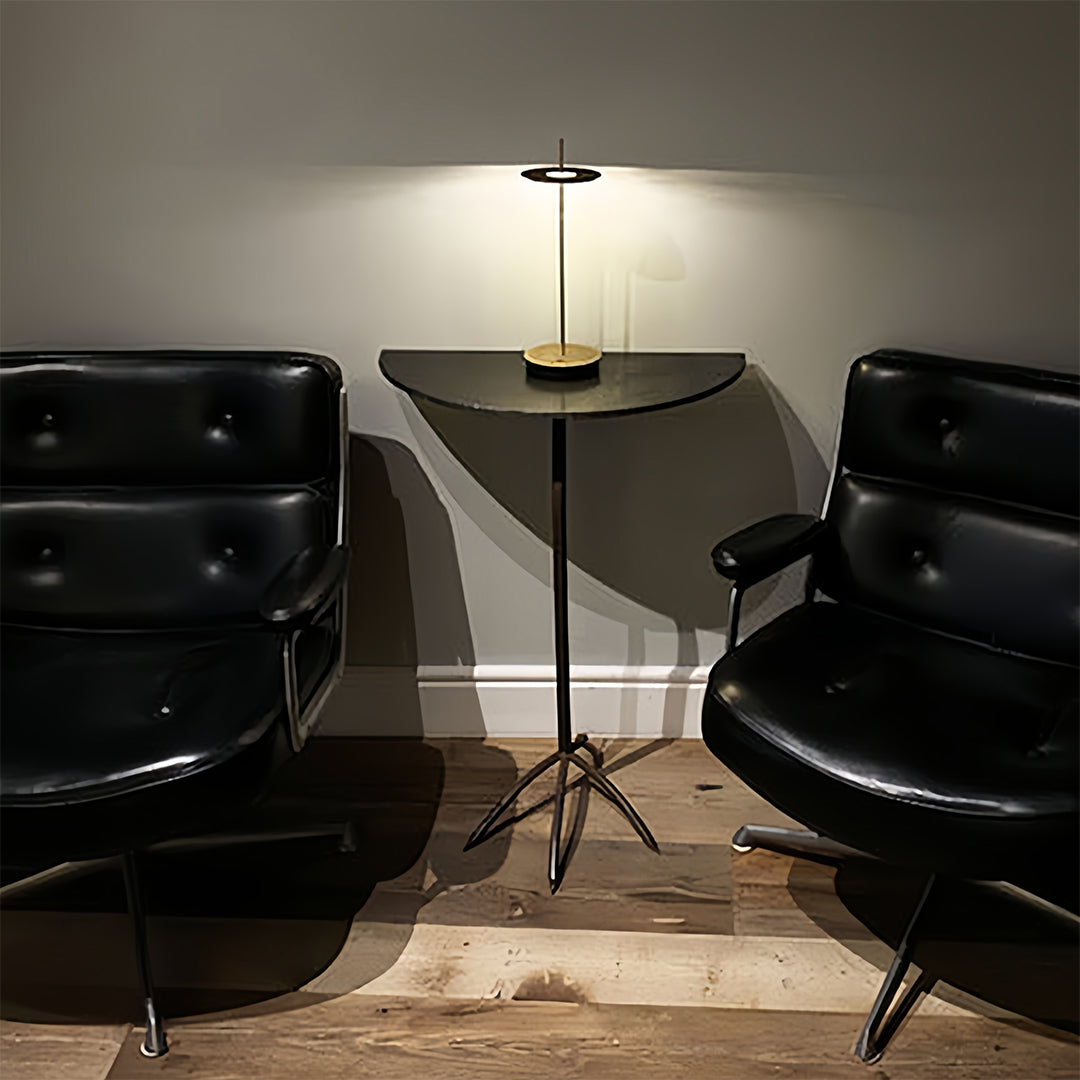 Modern Cordless Dimmable Metal Table Lamps - Portable Buffet Lighting