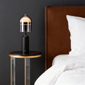 Minimalist Italian Glass Shade Table Lamp - Elegant Ambient Lighting
