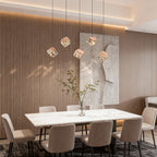 Luxury Crystal Chandelier - Rubik's Cube Ceiling Light