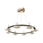 Luxury Round Crystal Chandelier Ceiling Light