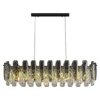 Modern Crystal Ceiling Light with Eye Protection