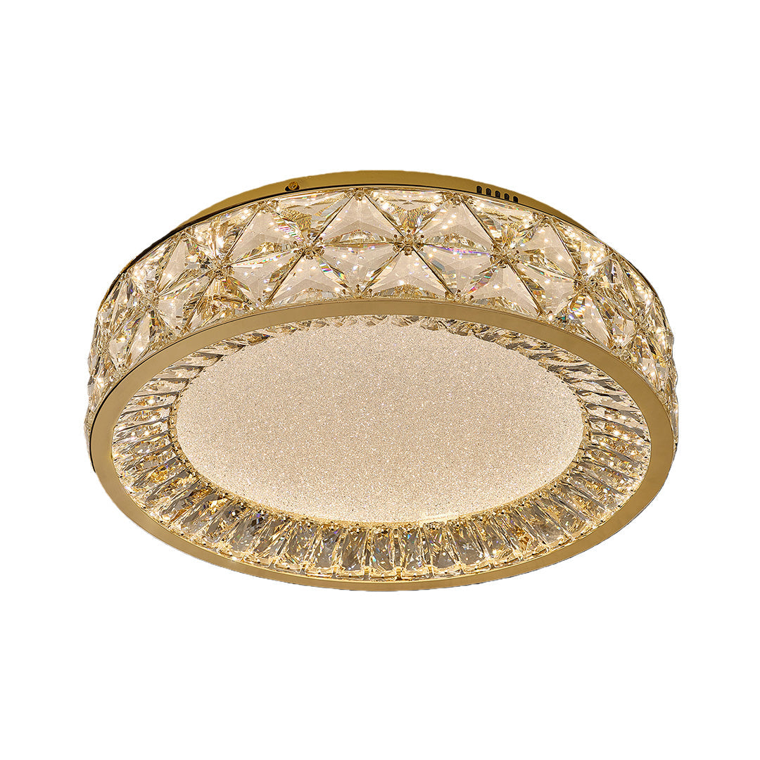 Luxury Crystal Flush Mount Ceiling Light
