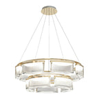 Luxury Modern Crystal Chandelier Ceiling Light - Aluminum Design
