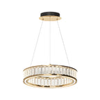 Luxury Large Crystal Circular Ceiling Chandelier