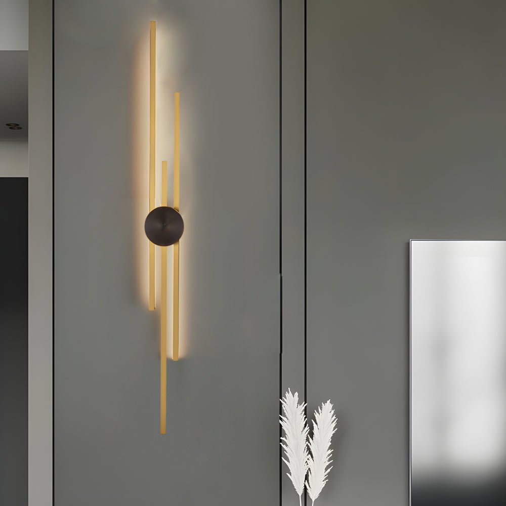 Minimalist LED Linear Wall Sconce - Modern Integrated Lighting