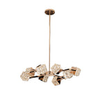 Modern Crystal Cube Ceiling Chandelier