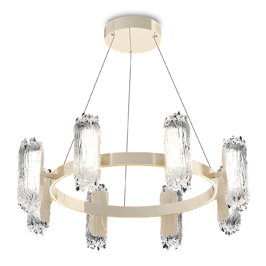 Modern Metal Minimalist Chandelier Ceiling Light