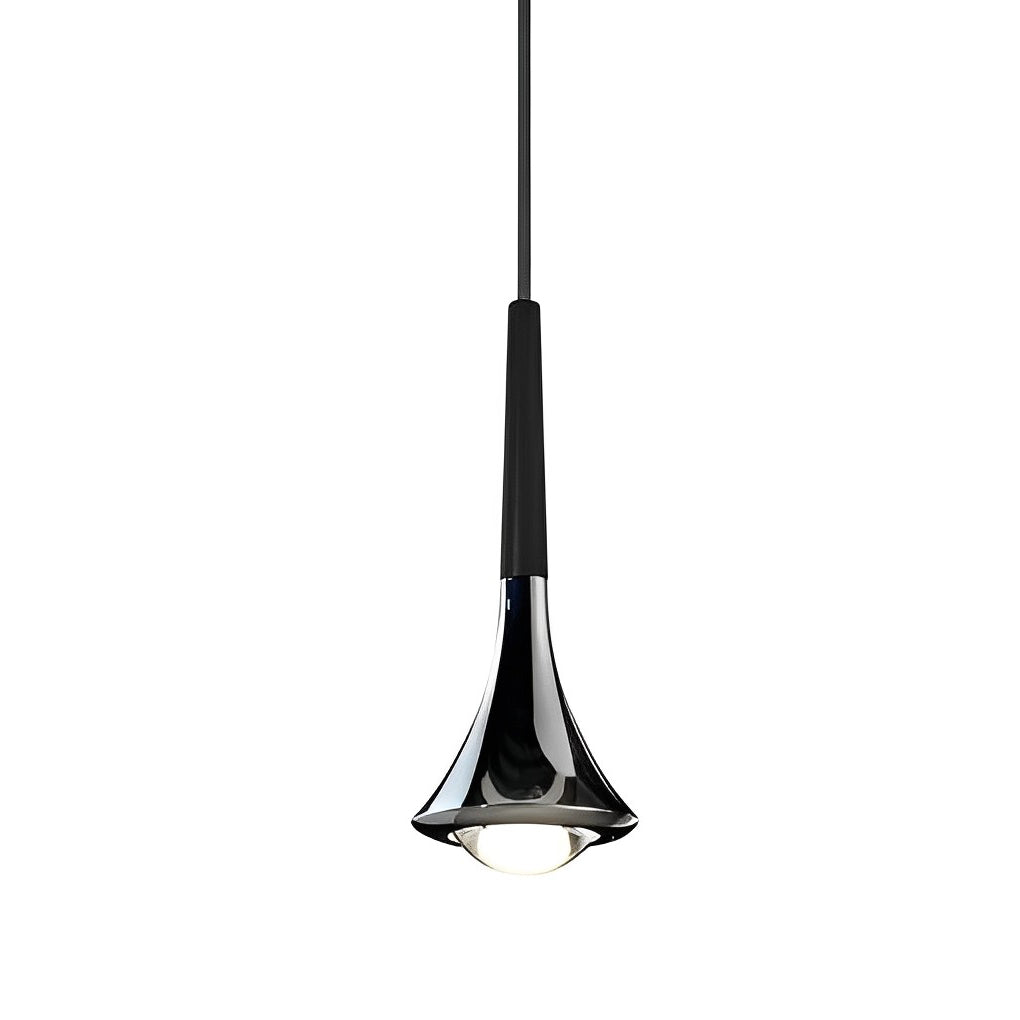 Modern Teardrop Metal Mini Pendant Light