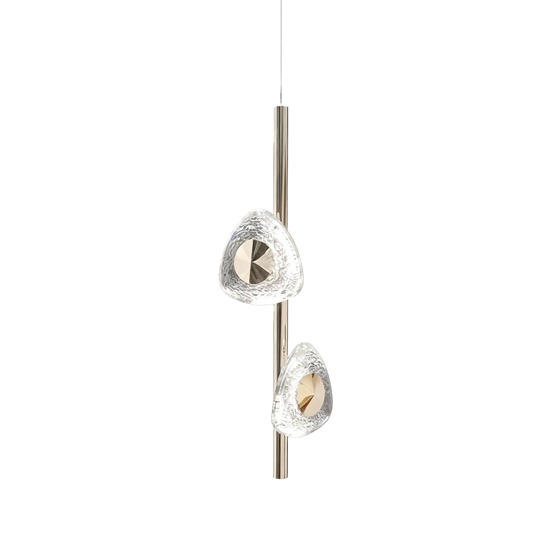 Luxury Aluminum Crystal Pendant Ceiling Light