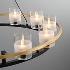 Premium Copper Ceiling Chandelier - Modern Luxury Lighting