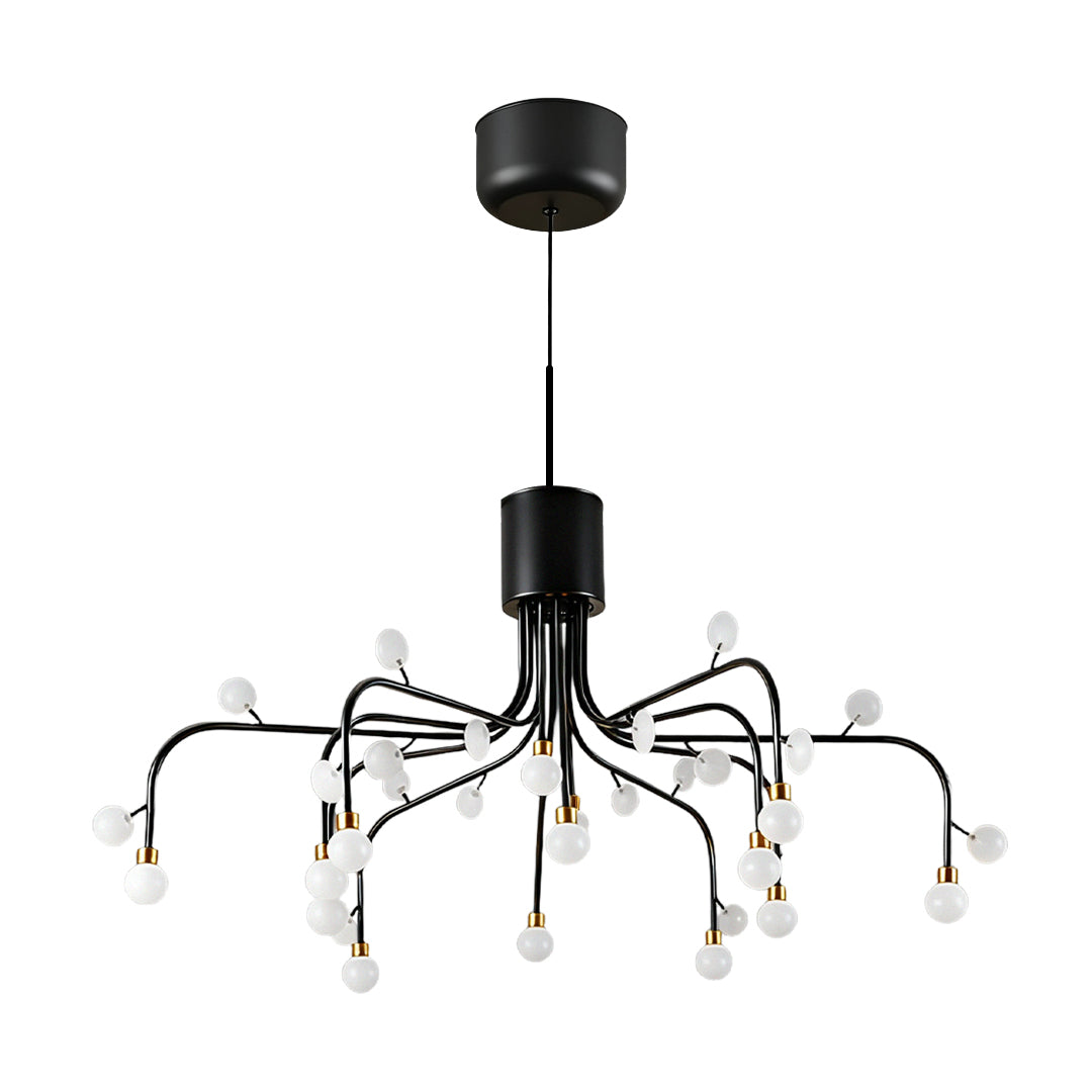 Adjustable Modern Retro Chandelier - Stylish Ceiling Light