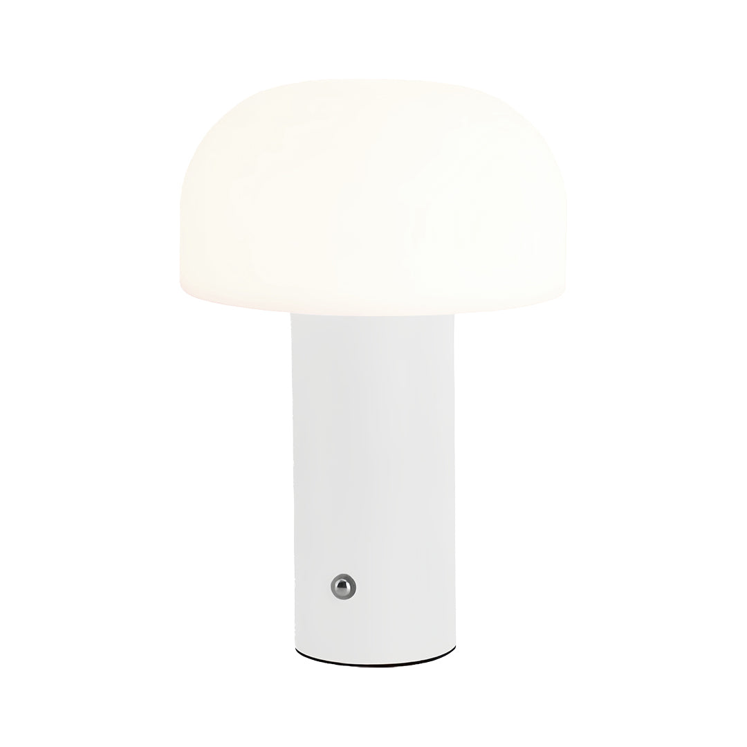 Premium Iron Base Mushroom Shade Table Lamp
